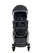 secondhand Mockingbird Single to Double Stroller, 2022, Silver with Black Leather, Windowpane, Black