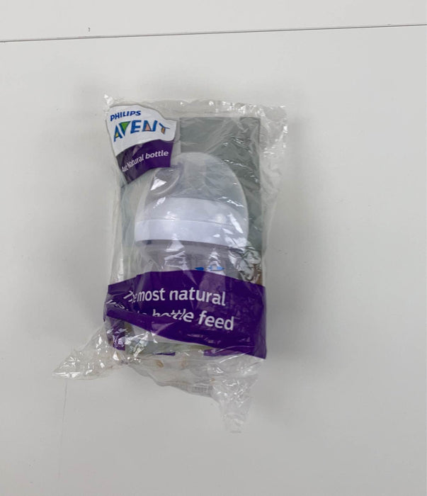 secondhand Philips Avent Natural Baby Bottles, 4oz, 1-Pack, Clear