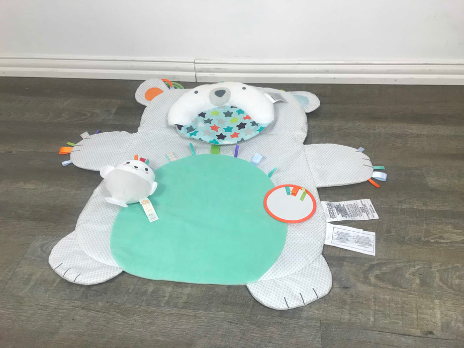 used Bright Starts Tummy Time Prop & Play Mat, Bear