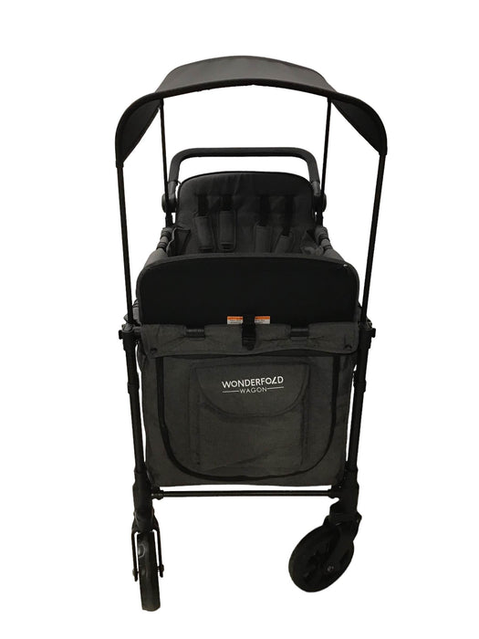 used Wonderfold Wonderfold W4 Elite Stroller Wagon, Charcoal Gray, 2022