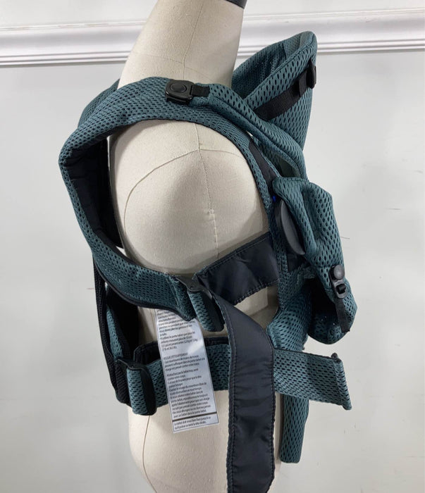 secondhand BabyBjorn Baby Carrier Free, Sage Green 3D Mesh