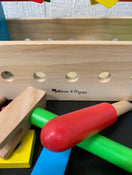 secondhand Melissa & Doug Take-Along Tool Kit Wooden Toy