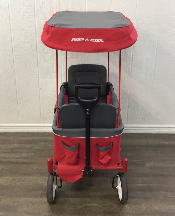 secondhand Radio Flyer 3-in-1 EZ Fold Wagon With Canopy