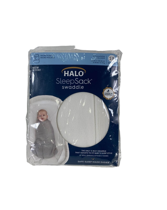 used Halo Micro-Fleece SleepSack, S, Cream