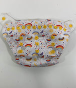 secondhand GroVia All In One Cloth Diapers, Rainbow Baby