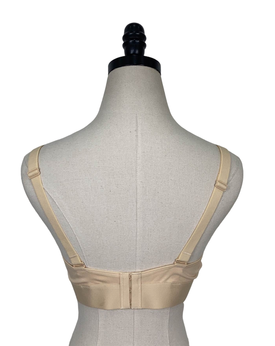 secondhand Momcozy Hands-Free Nursing And Pumping Bra, Medium, Beige