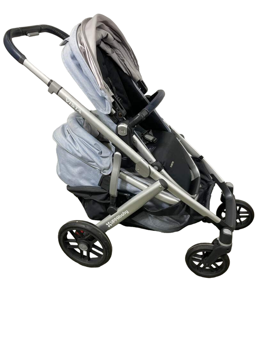 secondhand UPPAbaby VISTA Stroller, William (Chambray Oxford), 2018