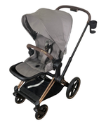 used Cybex PRIAM Stroller, Rosegold, Soho Grey, 2022