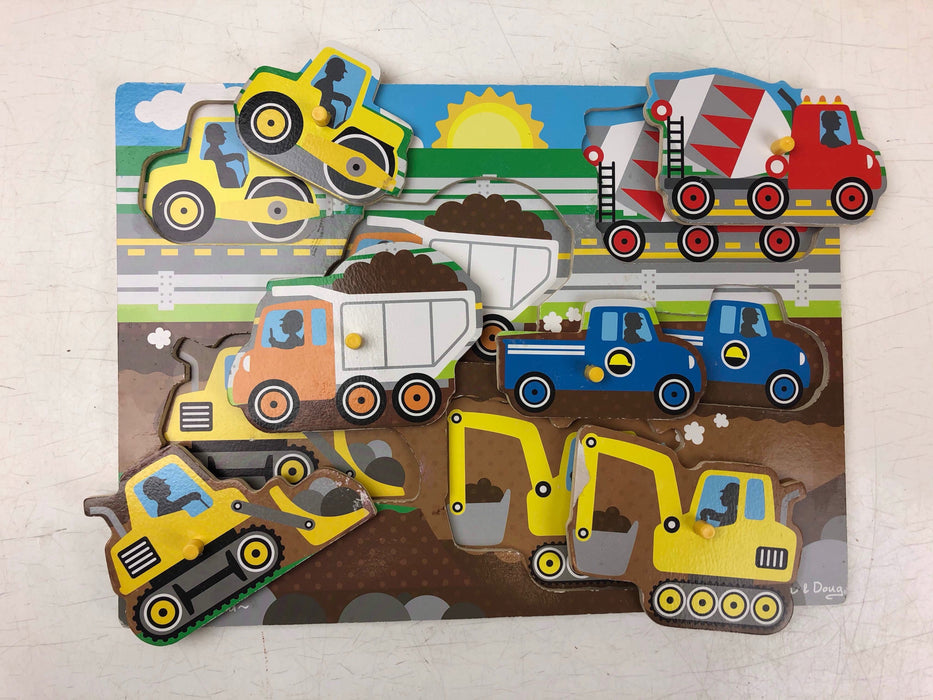 secondhand Melissa & Doug Wooden Puzzle