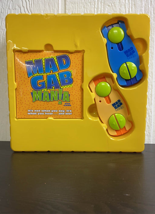 secondhand Mattel Mad Gab Mania DVD Game