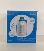 used Kiinde Twist Pouches, 8oz, 40 Pack