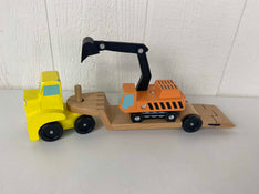 used Melissa & Doug Trailer & Excavator