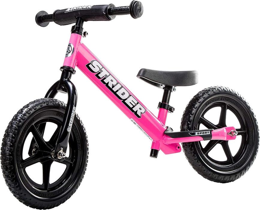 Strider Balance Bike 12” Classic, Pink