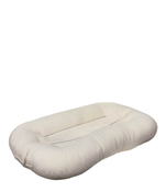 used Snuggle Me Organic Sensory Infant Lounger with Cover, Natural