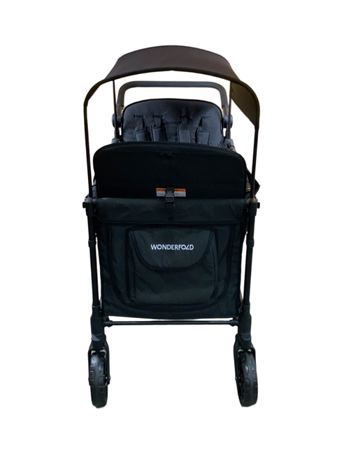 secondhand Wonderfold W4 Elite Stroller Wagon, Volcanic Black, 2023