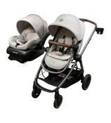 used Maxi-Cosi Zelia2 Luxe Travel System, 2023, network sand