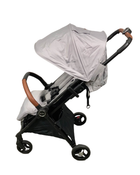 secondhand Silver Cross Jet Compact Stroller, 2022, Sterling Silver