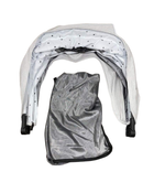 used Mockingbird Extendable Canopy with Sunshade, Limited Edition Light Grey, Limited Edition Night Stars