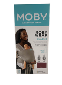 used Moby Wrap Baby Carrier, Ruby, Ruby