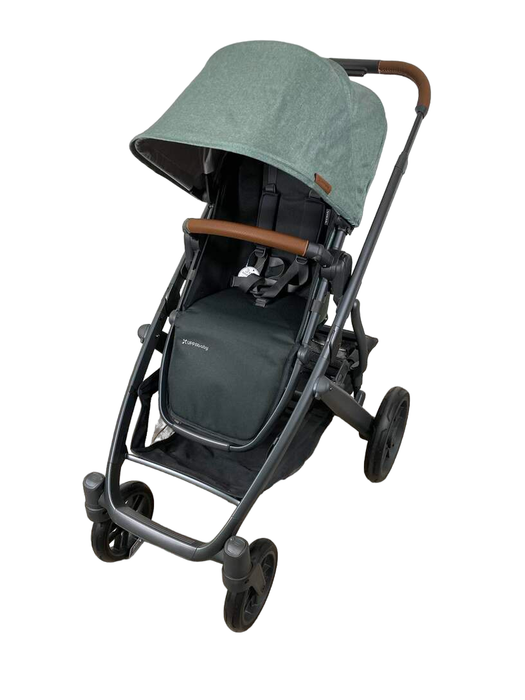 secondhand UPPAbaby VISTA V2 Stroller, 2023, Gwen (Green Melange)