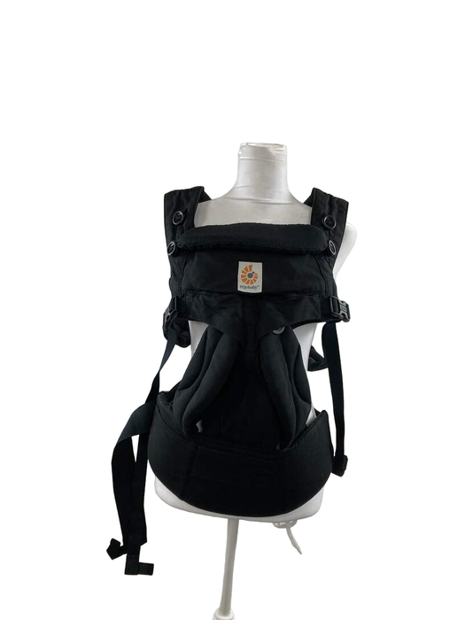 secondhand Ergobaby Omni 360 Cotton Baby Carrier, Pure Black