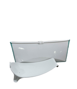 used Stokke Flexi Bath Bundle Pack, White Aqua