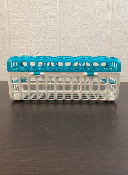 used OXO Tot Dishwasher Basket, Teal