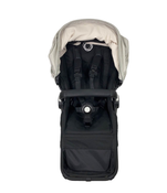 secondhand Bugaboo Donkey 5 Duo Extension Set, Black, Misty White