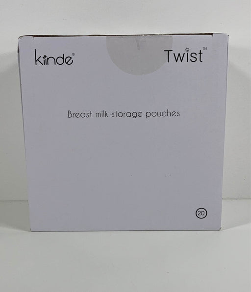 used Kiinde Twist Pouches, 6oz, 20 Pack