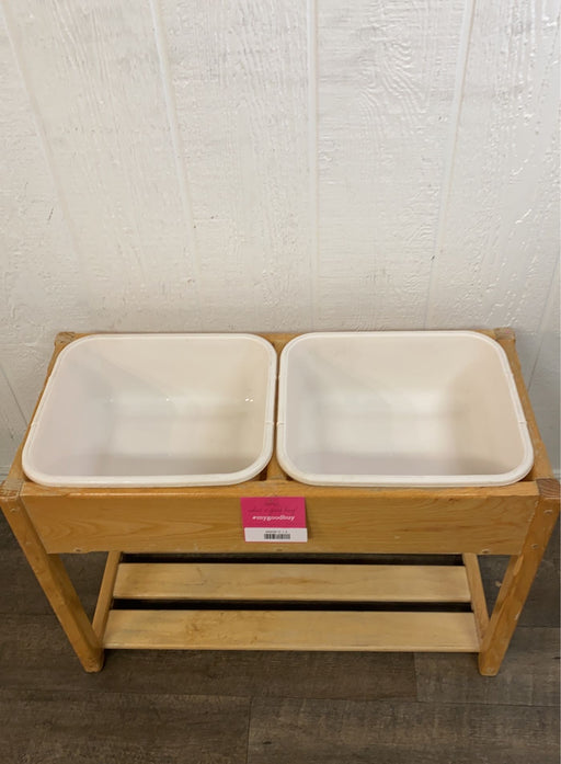 secondhand Montessori Furniture, Wooden Washing Stand