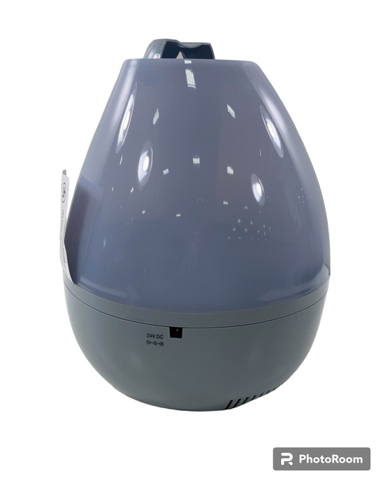 Crane Filter-Free Droplet Cool Mist Humidifier, Clear/White