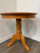 secondhand Wooden Table 24 inch diameter; 25 inch height