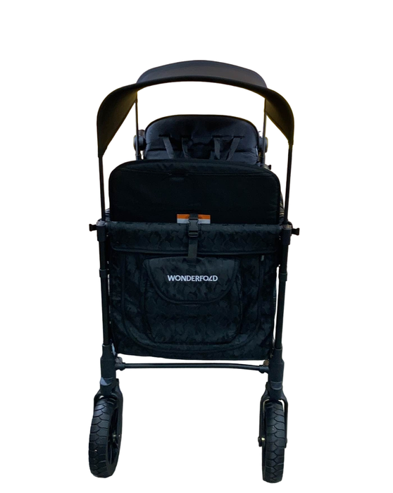 secondhand Wonderfold W4 Luxe Quad Stroller Wagon, Elite Black Camo, 2023