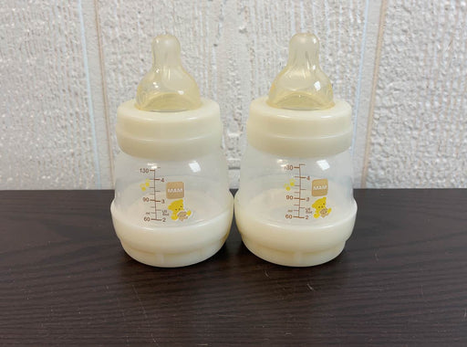 used BUNDLE MAM Baby Bottles