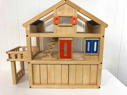 used Plan Toys Wooden Doll House