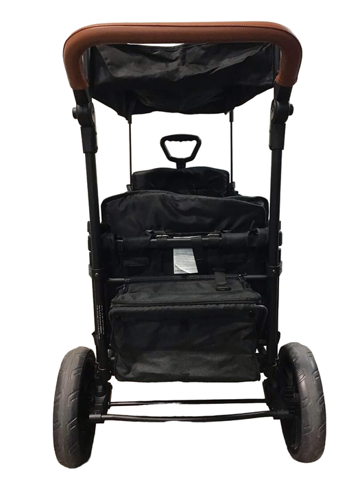 Wonderfold X2 Push + Pull Double Stroller Wagon, 2022, Stealth Black