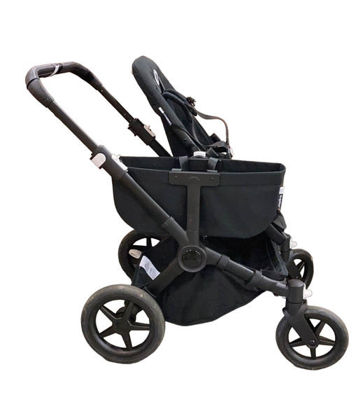 secondhand Bugaboo Donkey 5 Mono Base Stroller, 2023, Black, Midnight Black