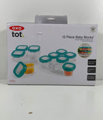 used OXO Tot 12 Piece Baby Blocks- HIDDEN NEEDS PHOTOS 5/23