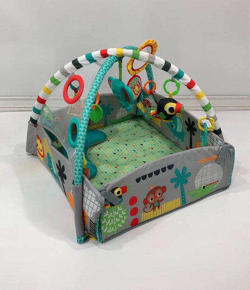 secondhand Bright Starts 5-in-1 Your Way Ball Play Activity Gym, Green