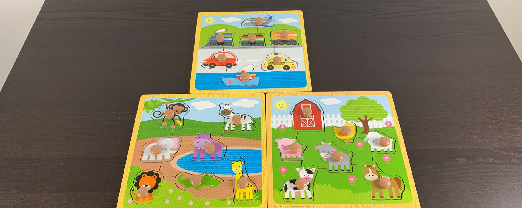 secondhand BUNDLE Wooden Puzzles