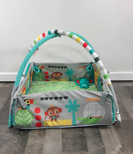 secondhand Bright Starts 5-in-1 Your Way Ball Play Activity Gym, Green