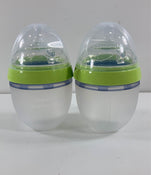 secondhand Comotomo Bottles, 2 Pack, Green, 5oz - HIDDEN NEEDS PHOTOS 4/27