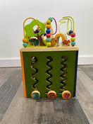 secondhand B. toys Zany Zoo Wooden Activity Cube