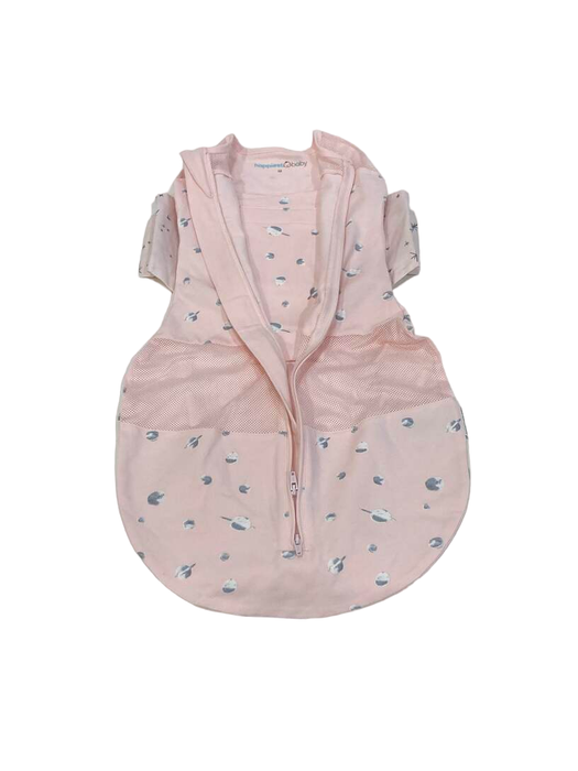 secondhand Happiest Baby SNOO Sack, Medium (12-18 lbs), Pink Rose Planets