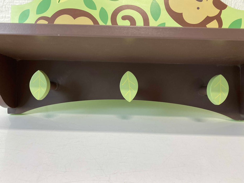 secondhand KidsLine Monkey Shelf with Hooks