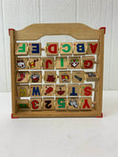 secondhand Flip-A-Block Alphabet Abacus