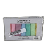 used Honest Baby 10 Pack Organic Cotton Wash Cloths