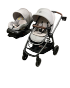 used Maxi-Cosi Zelia2 Luxe Travel System, network sand, 2023