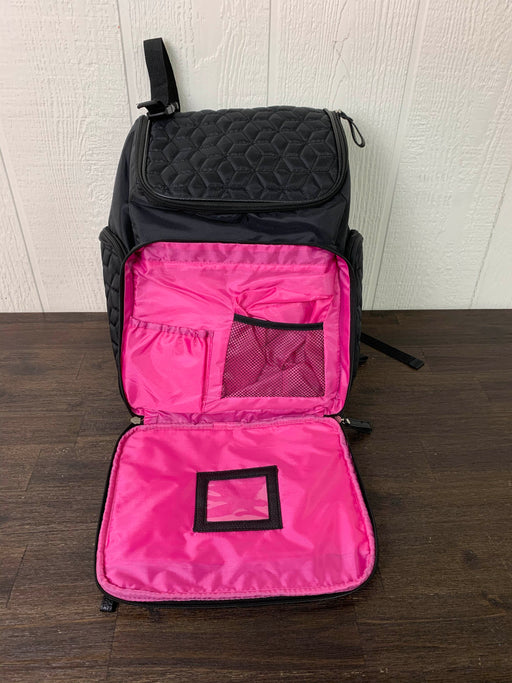 secondhand NiAlyDesign Niali Nylon Quilted Breast Pump Backpack