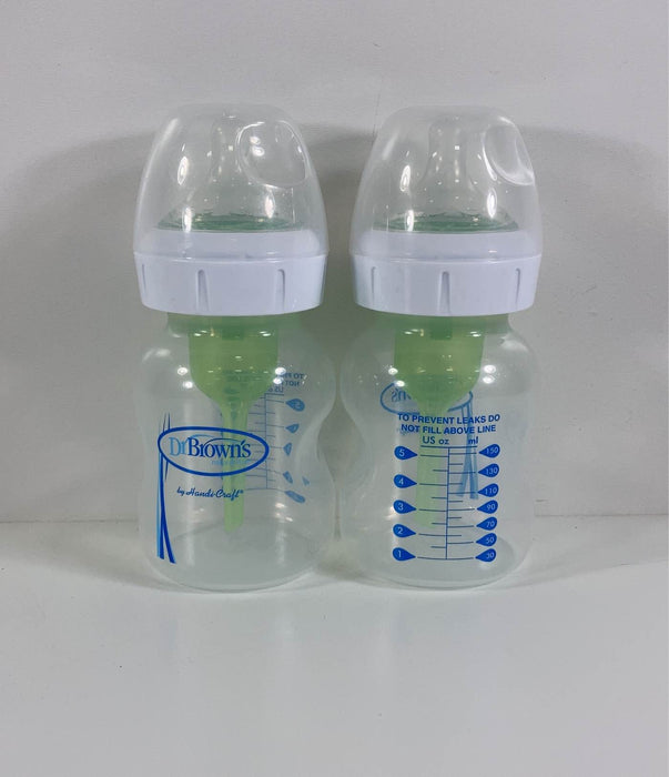 secondhand Dr. Brown's Options+ Anti-Colic Narrow Bottles 2-Pack, 5 oz